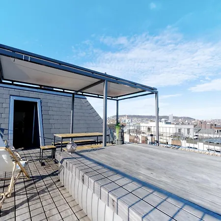 Urban Rooftop Getaway Apartment Zurich
