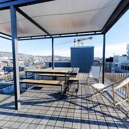 Urban Rooftop Getaway