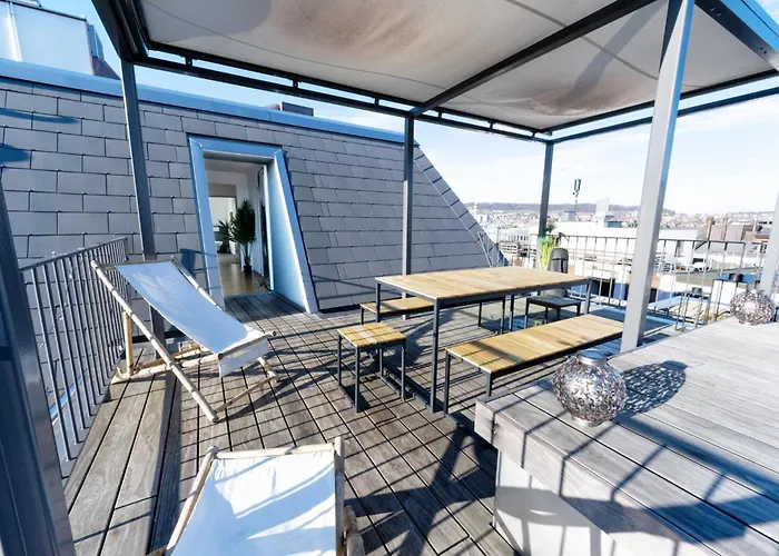 Urban Rooftop Getaway